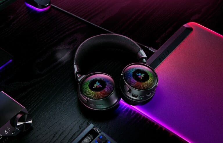 Razercon unveils new freyja gaming cushion and kraken v4 pro headset
